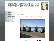 Tablet Screenshot of brassingtonandco.com